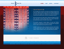 Tablet Screenshot of ikatbatik.com